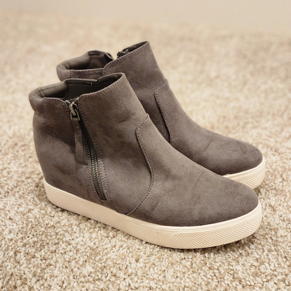 Universal Threads Wedge Heel Booties - image 3